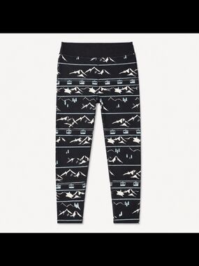 Sweaty Betty Ski Lodge Alpine Base Layer Leggings Black Small